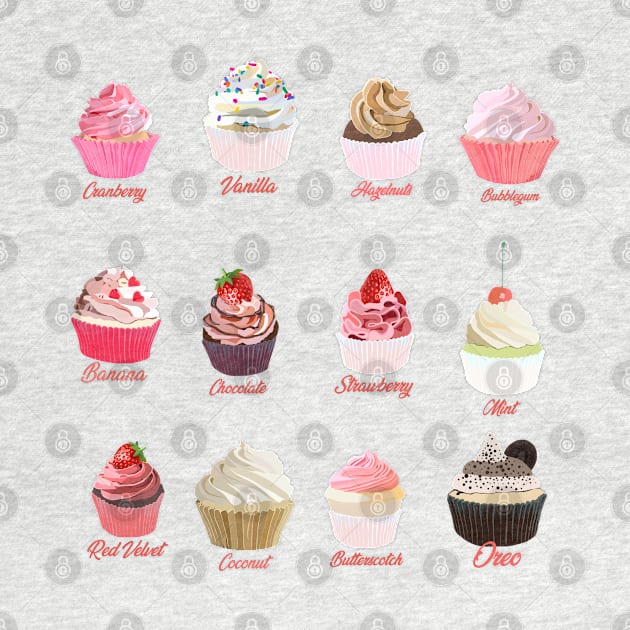 Cupcakes Foodies by smoochugs